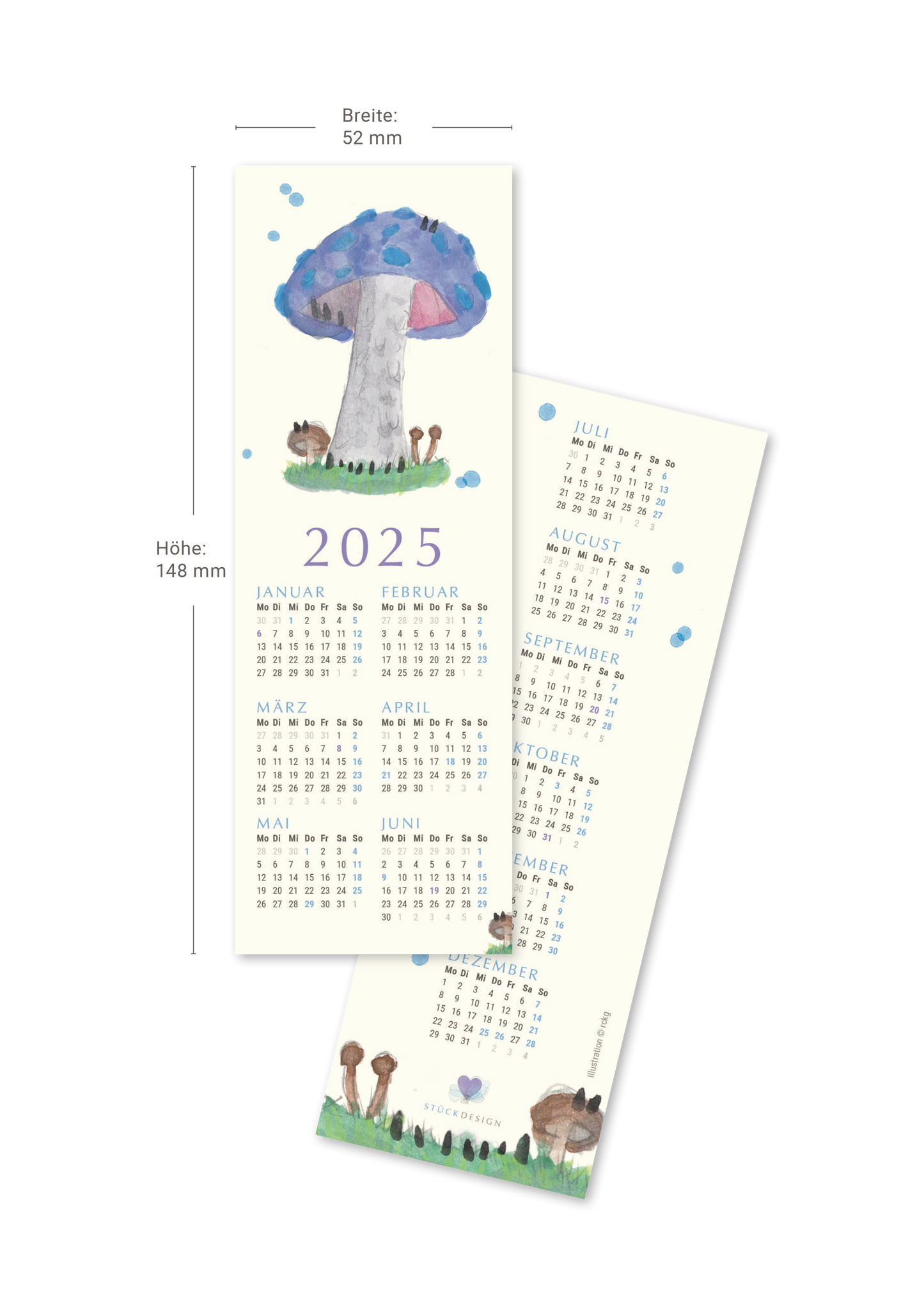 HerzStück-Paket Lesezeichen-Kalender