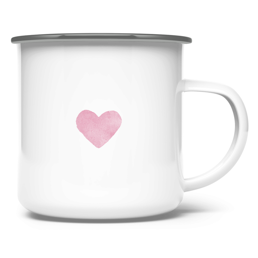 »Ein Stern in einem Haufen Mist.« – Emaille Tasse