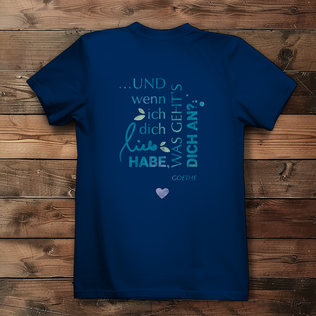 »...was geht´s dich an?« – Premium Bio T-Shirt für Frauen