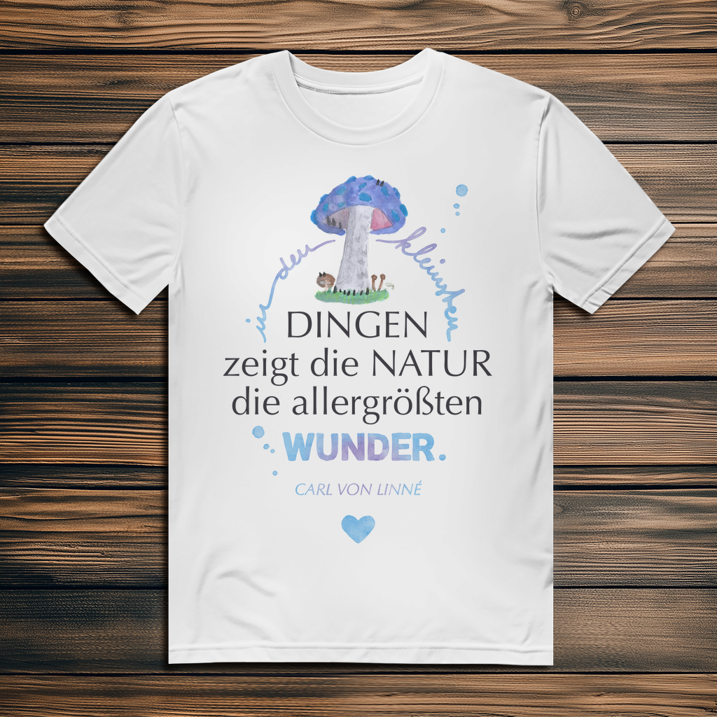»In den kleinsten Dingen...« – Premium Bio T-Shirt für Männer