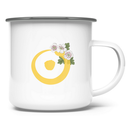 Geburtsherrscher SONNE – Emaille Tasse