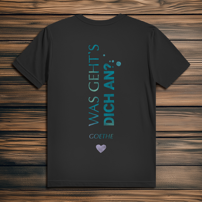 »...was geht´s dich an?« – Premium Bio T-Shirt für Männer