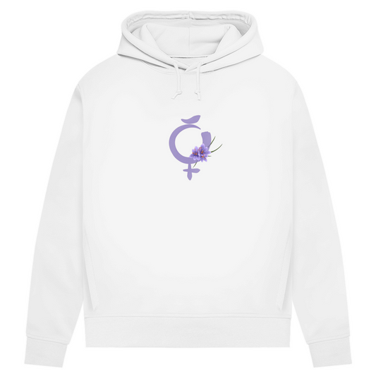 MERKUR-Zeichen – Premium Bio Hoodie für Frauen