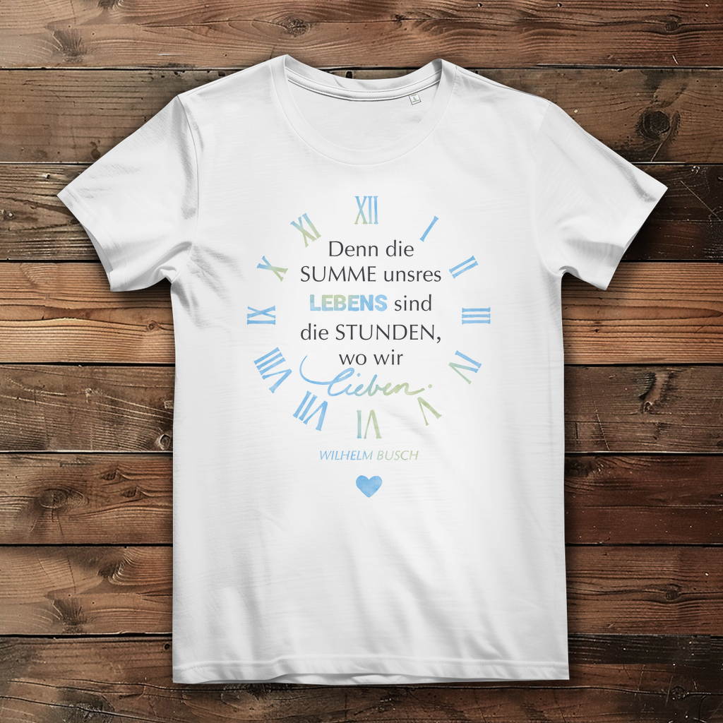 »...die Stunden, wo wir lieben.« – Premium Bio T-Shirt für Frauen