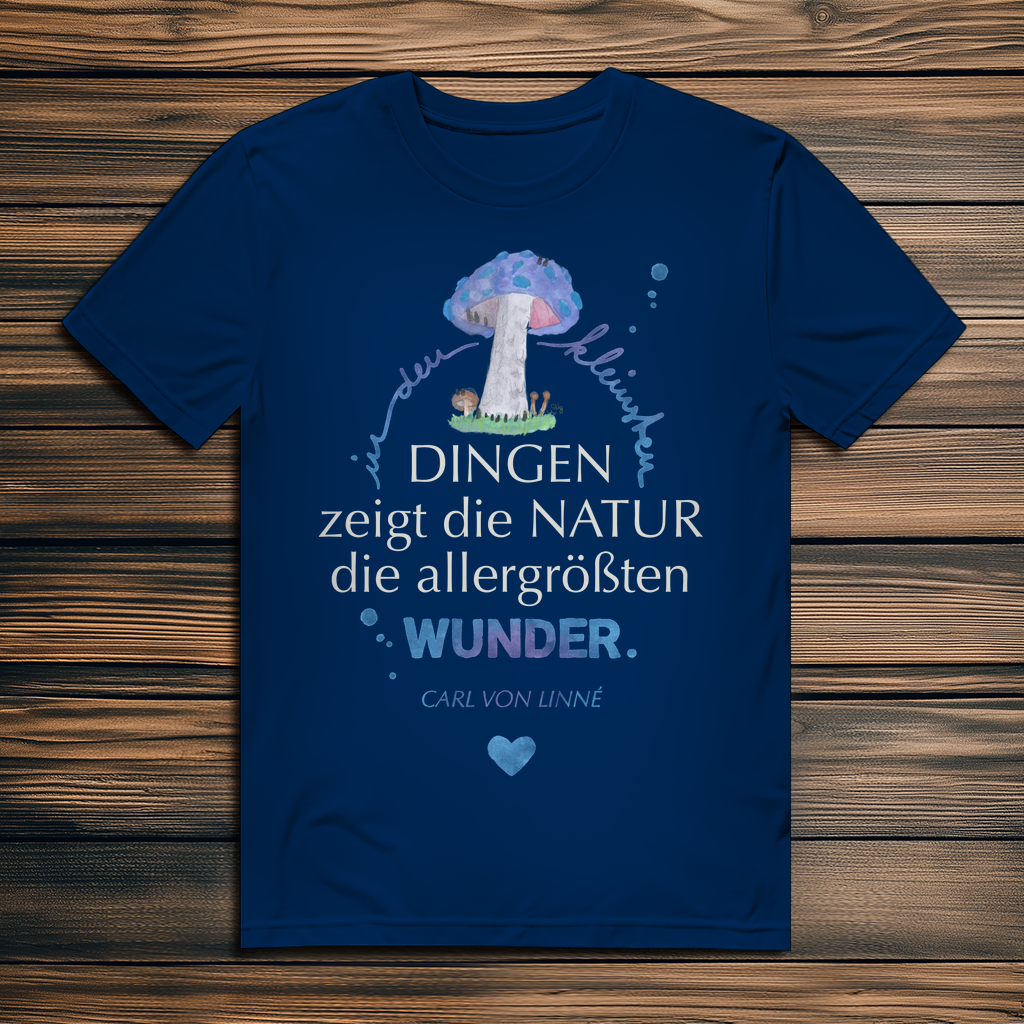 »In den kleinsten Dingen...« – Premium Bio T-Shirt für Männer