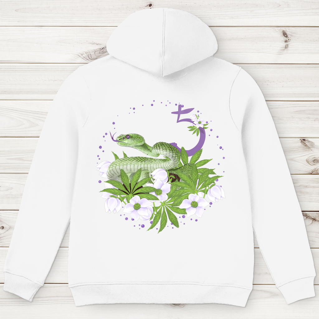 Signatur SATURN – Premium Bio Hoodie für Männer