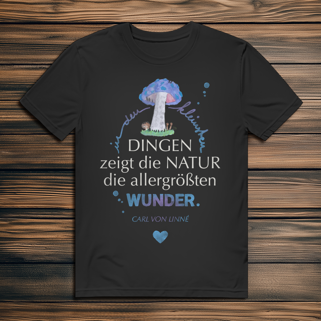 »In den kleinsten Dingen...« – Premium Bio T-Shirt für Männer