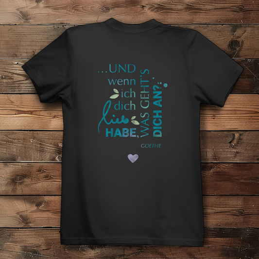 »...was geht´s dich an?« – Premium Bio T-Shirt für Frauen