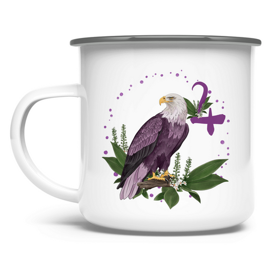 Geburtsherrscher JUPITER – Emaille Tasse