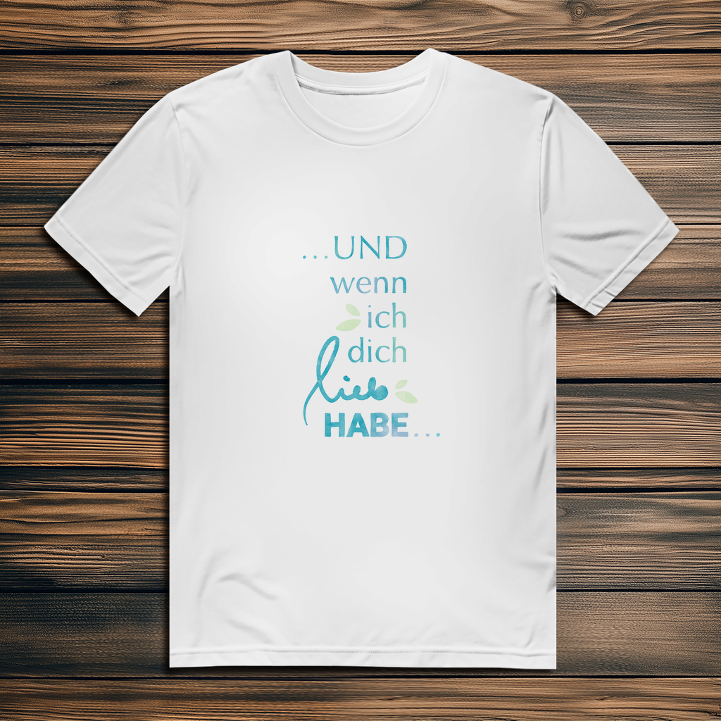 »...was geht´s dich an?« – Premium Bio T-Shirt für Männer