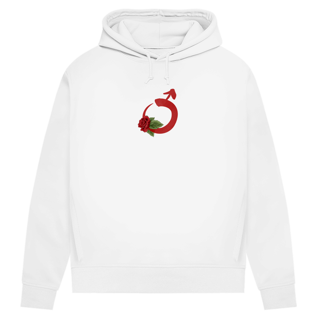 MARS–Zeichen – Premium Bio Hoodie für Frauen