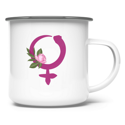 Geburtsherrscher VENUS – Emaille Tasse