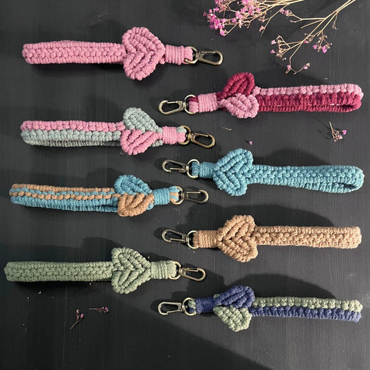 Makramee Herz-Anhänger