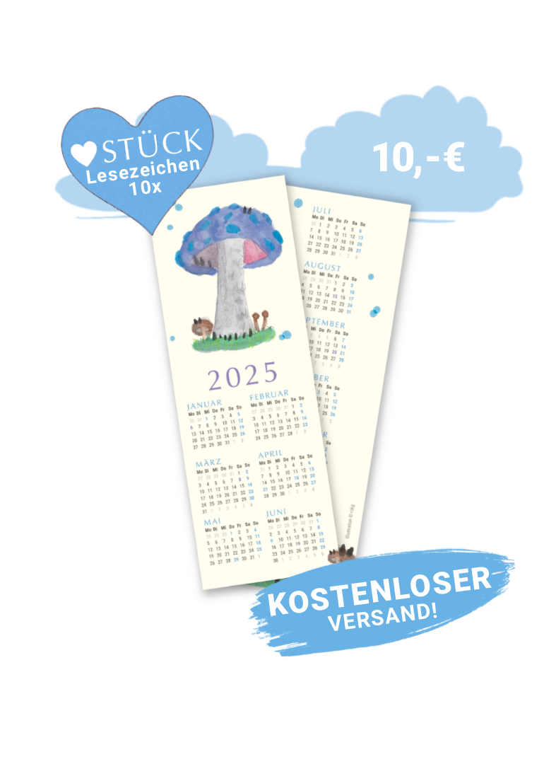 HerzStück-Paket Lesezeichen-Kalender
