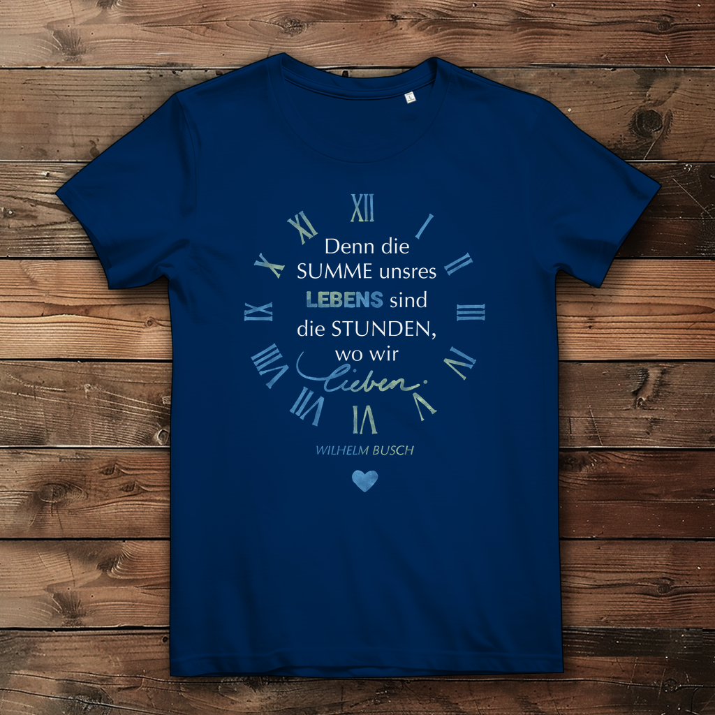 »...die Stunden, wo wir lieben.« – Premium Bio T-Shirt für Frauen