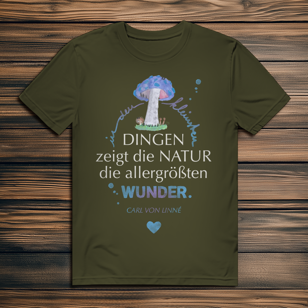 »In den kleinsten Dingen...« – Premium Bio T-Shirt für Männer