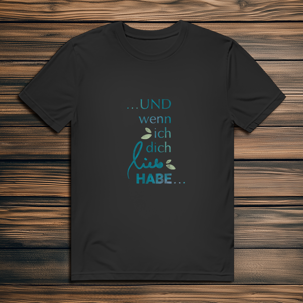 »...was geht´s dich an?« – Premium Bio T-Shirt für Männer