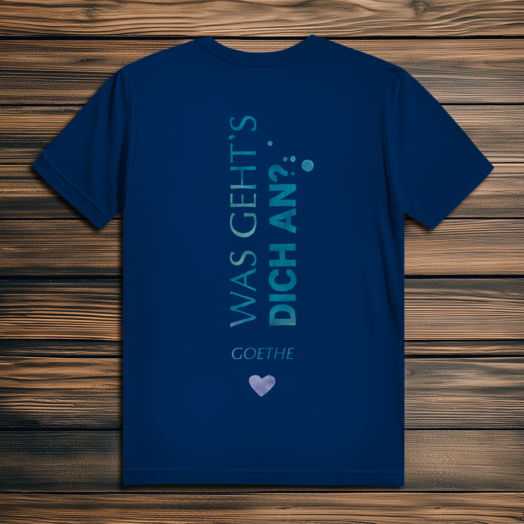 »...was geht´s dich an?« – Premium Bio T-Shirt für Männer