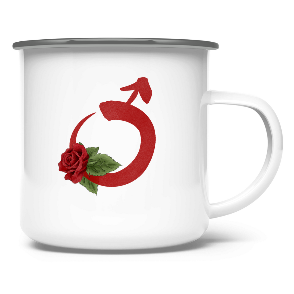 Geburtsherrscher MARS – Emaille Tasse