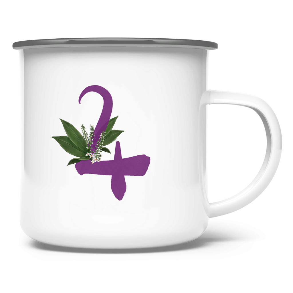 Geburtsherrscher JUPITER – Emaille Tasse