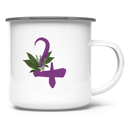 Geburtsherrscher JUPITER – Emaille Tasse