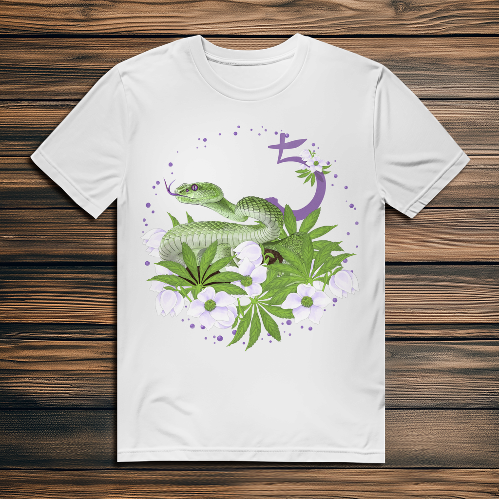 Signatur SATURN – Premium Bio T-Shirt für Männer