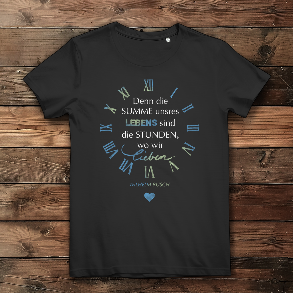 »...die Stunden, wo wir lieben.« – Premium Bio T-Shirt für Frauen