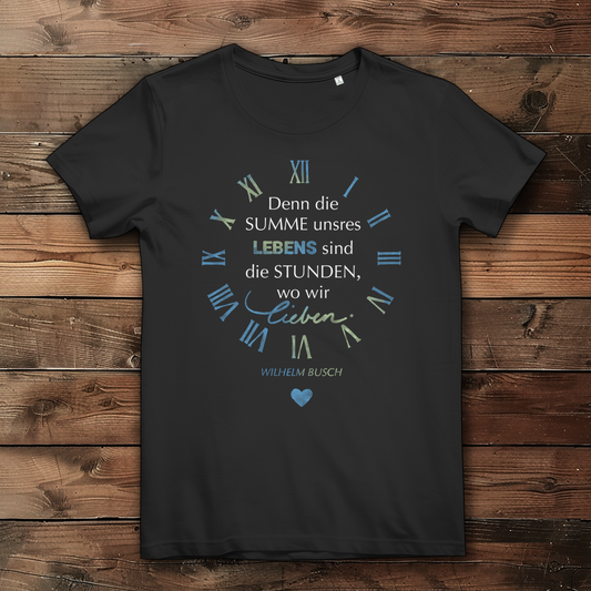 »...die Stunden, wo wir lieben.« – Premium Bio T-Shirt für Frauen